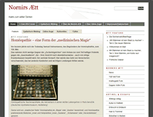 Tablet Screenshot of nornirsaett.de